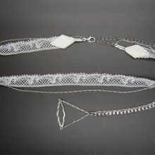 Headband mariage rétro vintage Laura