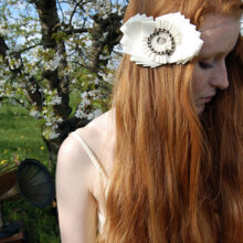 headband mariage byrdceedesign
