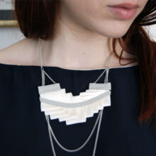 Collier plastron Alma bijou couture