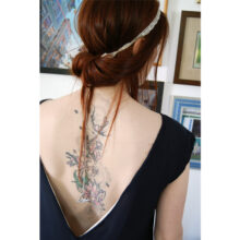 Headband mariage rétro Ingrid