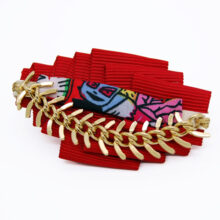 Broche John fait main créateur français ByrdCeeDesign